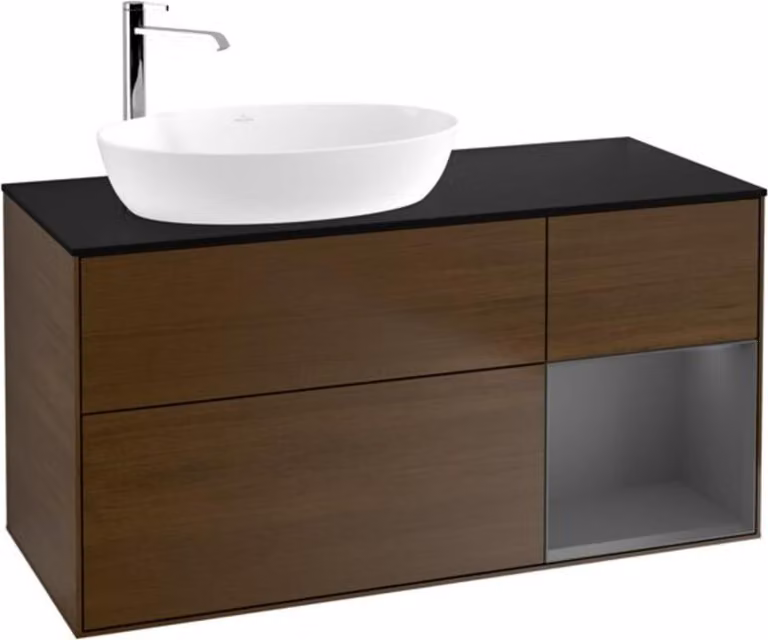 V&B illuminazione a parete per lavabo Finion 120cm, Pl b m, Rg A m Lac, wal ven