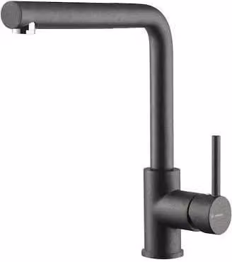 Miscelatore da cucina Newform X-Trend con beccuccio estraibile e leva singola in ottone colore Antracite