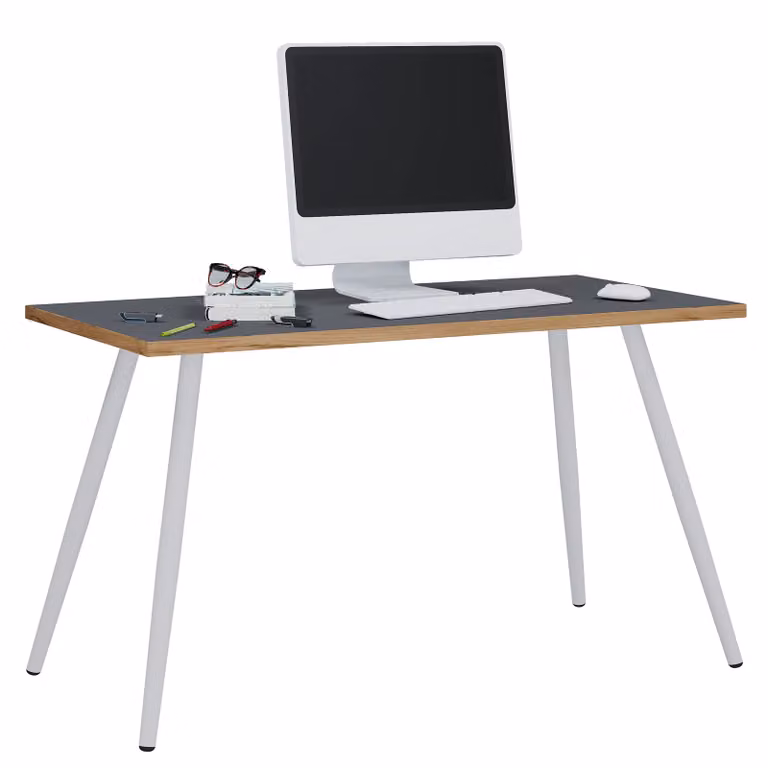 Scrivania Computer Tavolo da ufficio Skandanivischer Retro Look Salia 110x80 cm