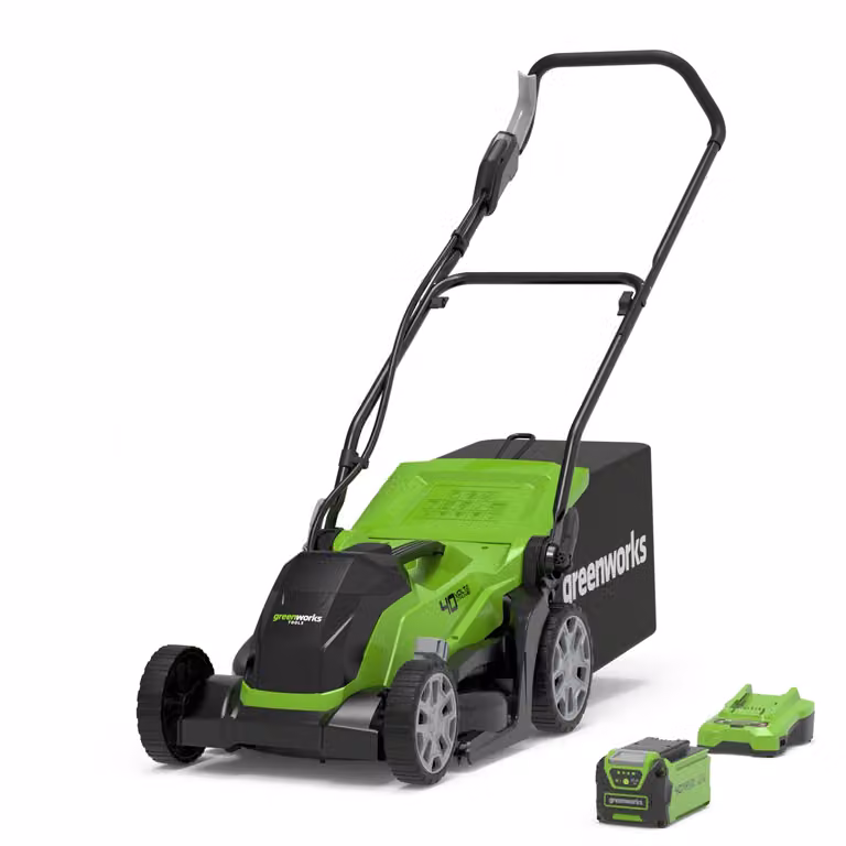 Greenworks 40V Rasaerba 35cm - Batteria 2Ah