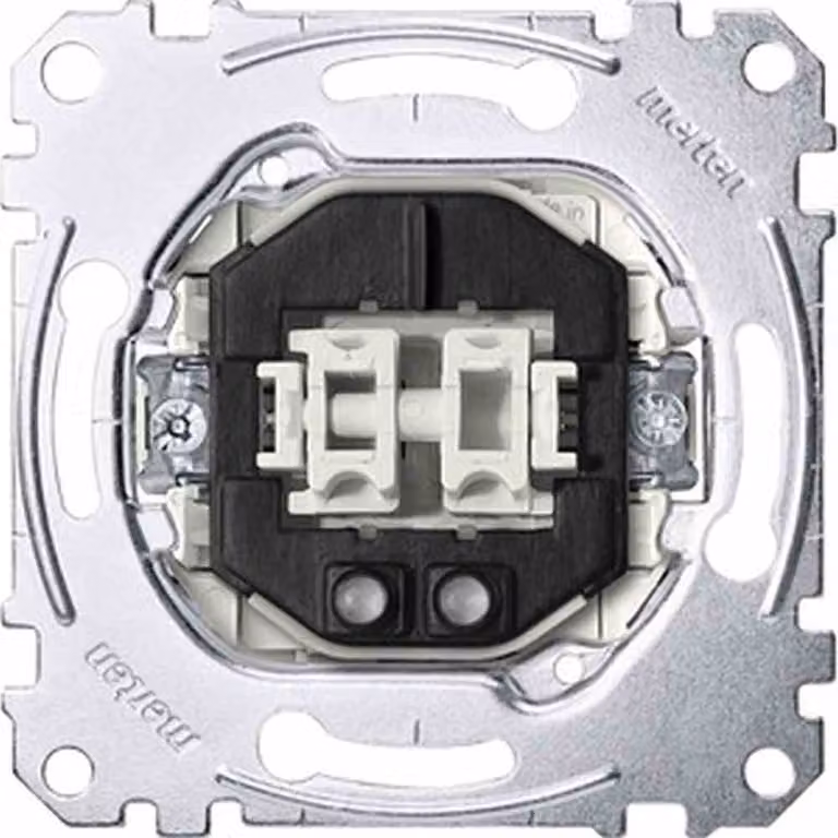 Inserto a doppio pulsante Merten 2S Orient.light 10A MEG3165-0000 (MEG3165-0000)