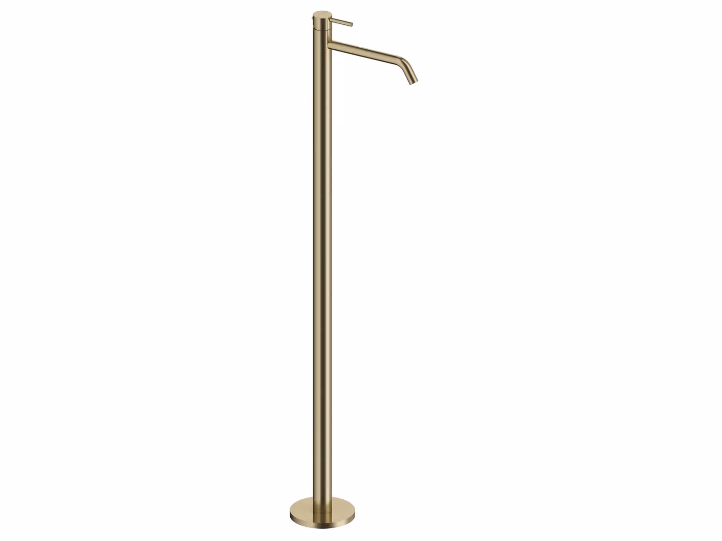 SANYCCES LOOP ColdOpen Miscelatore monocomando per lavabo, oro spazzolato