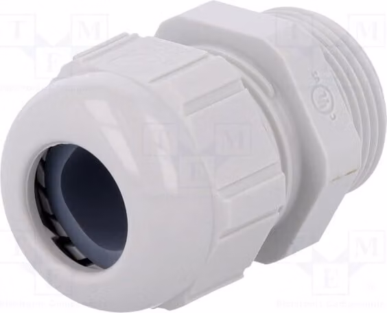 1 x Raccordo per cavo, grado di protezione IP68, grigio chiaro, codice prodotto 53018140, materiale: [specificare il materiale]