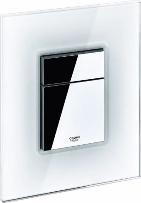 GROHE GROHE Abdeckplatte 42369 mit Drucktaste moon white