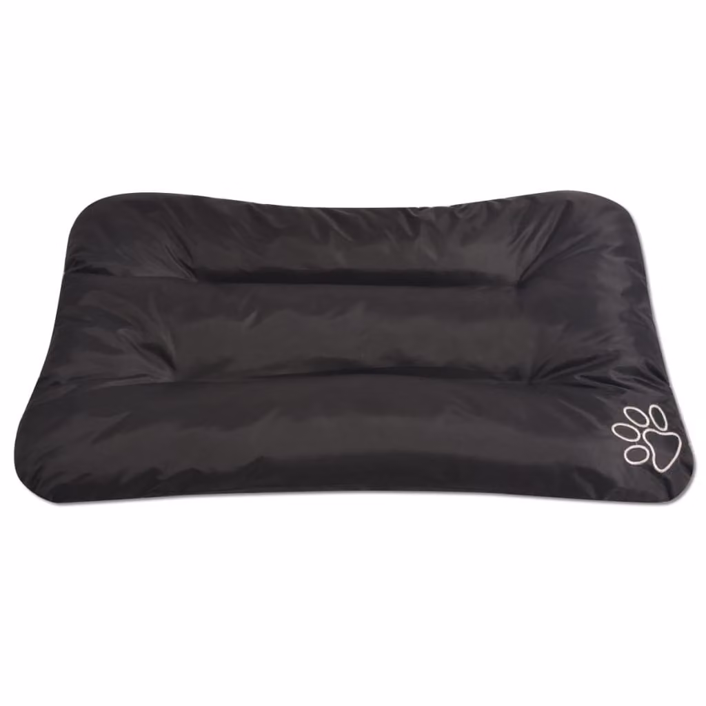 vidaXL Letto per cani taglia XXL Nero
