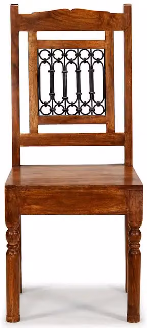 Set di 2 sedie da pranzo classiche vidaXL in legno di acacia marrone