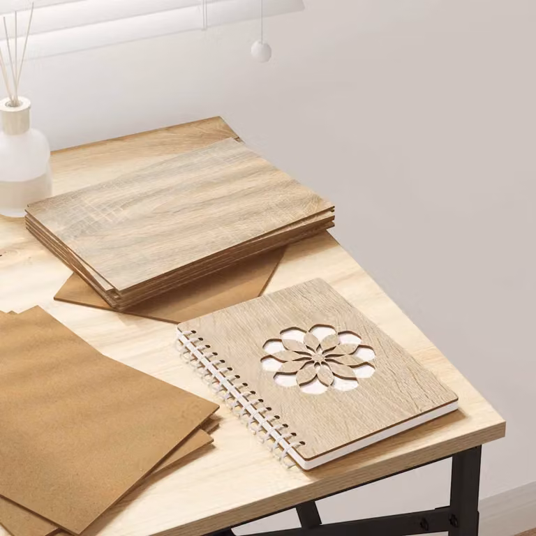 Set di 12 pannelli decorativi vidaXL in legno Rovere Sonoma, colore marrone, L: 30 cm, H: 21 cm, P: 0,27 cm