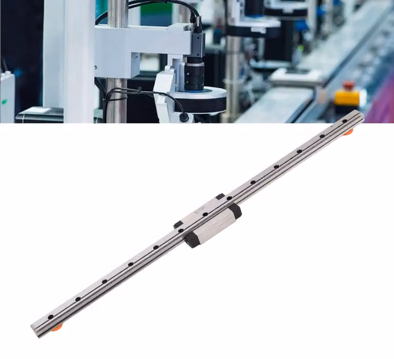 Guida lineare con guida di movimento in acciaio MGN7H-200-1R con blocco slitta