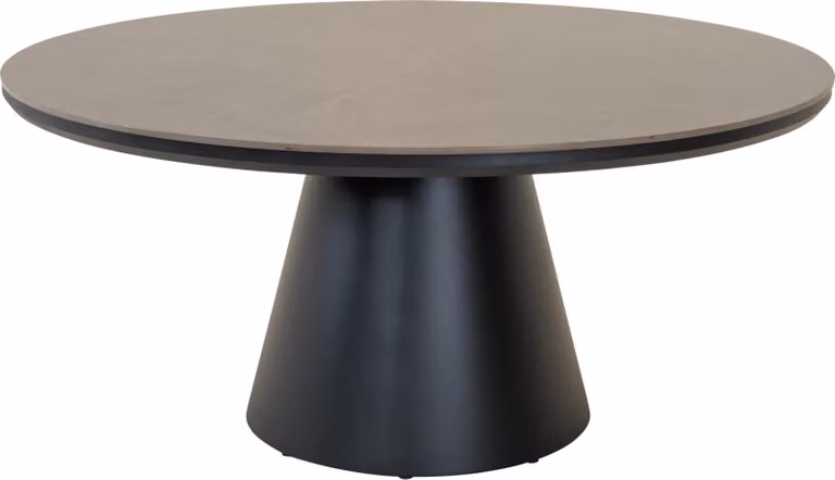 Tavolo - Ø120x74 cm - Alluminio - Rotondo - Mattoni sinterizzati da 12 mm