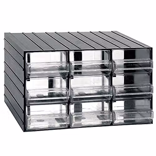 Cassettiera 9 posti 382X290 H 230  Art Plast