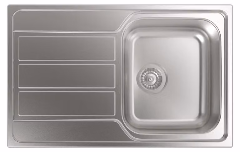 CATA CDL-1 REV, Lavabo da appoggio, Forma quadrata, Acciaio inossidabile, Acciaio inossidabile, 1 vasca, Forma quadrata