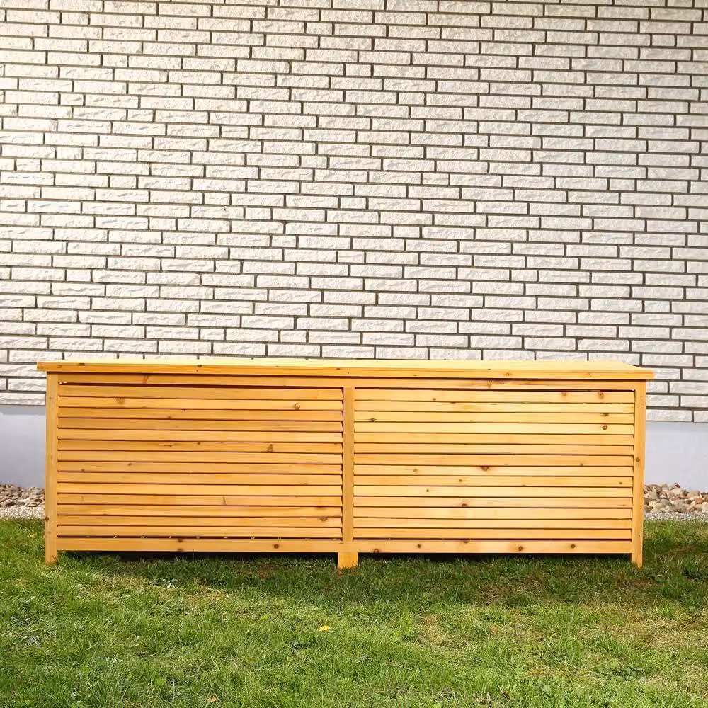 Mucola Cassetta per cuscini in legno Cassetta per cuscini 170 cm Cassetta da giardino Cassetta da giardino Cassetta di legno Cassetta di legno Cassetta di legno