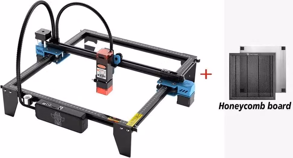 Incisore laser, superficie di incisione 600x600 mm, funzionamento ad alta velocità, TTS-10 Pro Set 5, area di lavoro 30x30 cm, spina UE
