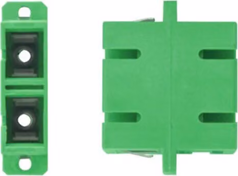 Adattatore duplex XtendLan SC-SC SM, APC, verde, per centralini ottici