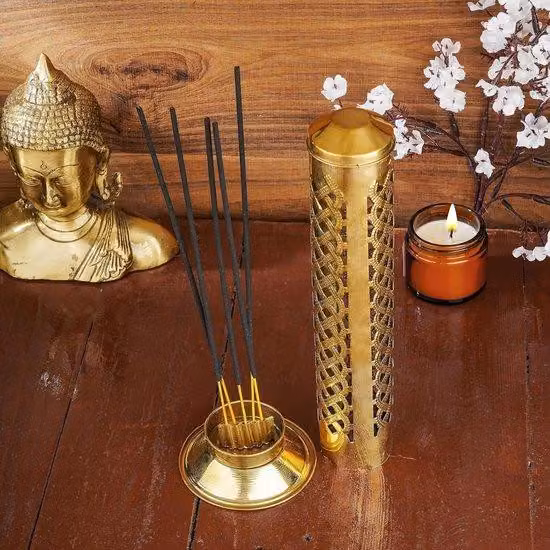 Supporto per yoga e meditazione con decorazioni classiche a frange - 25 cm - Accessorio per la casa