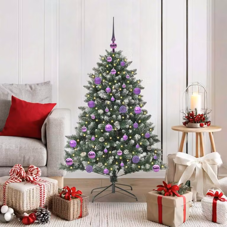 Maison Exclusive - Albero di Natale artificiale, verde, 120 cm
