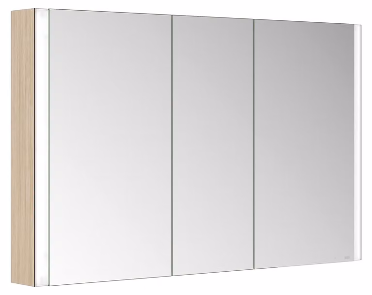KEUCO SOMARIS Armoire de toilette murale 3 portes, 1200mm, 14504373100, 14504373100