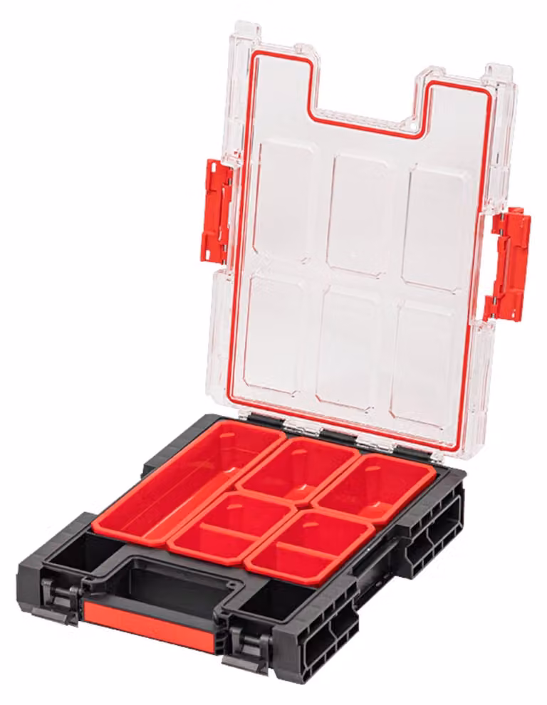 Toolbrothers RHINO XXL Organizer ECO Altezza M Scatole 2,5 l IP66 con scatole estraibili