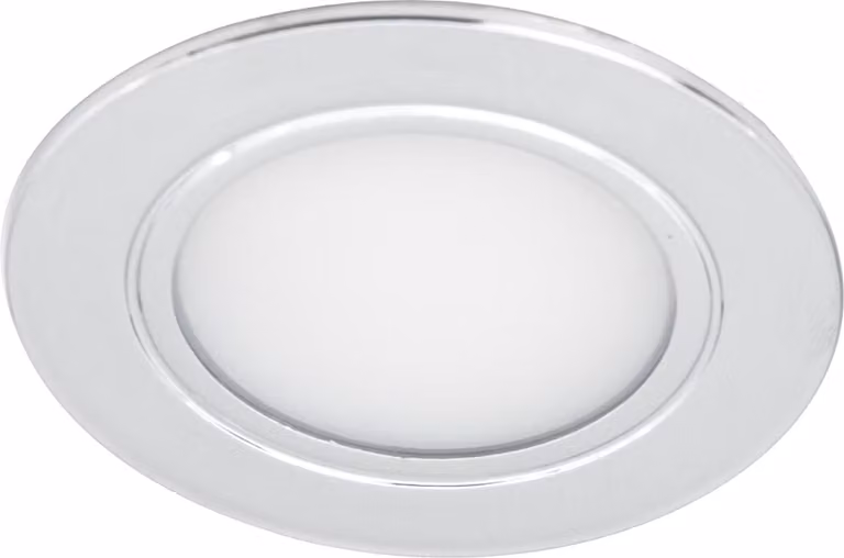 SIRO, lampada da incasso SL-Mono Spot, 3000K, luce bianca calda, finitura cromata lucida