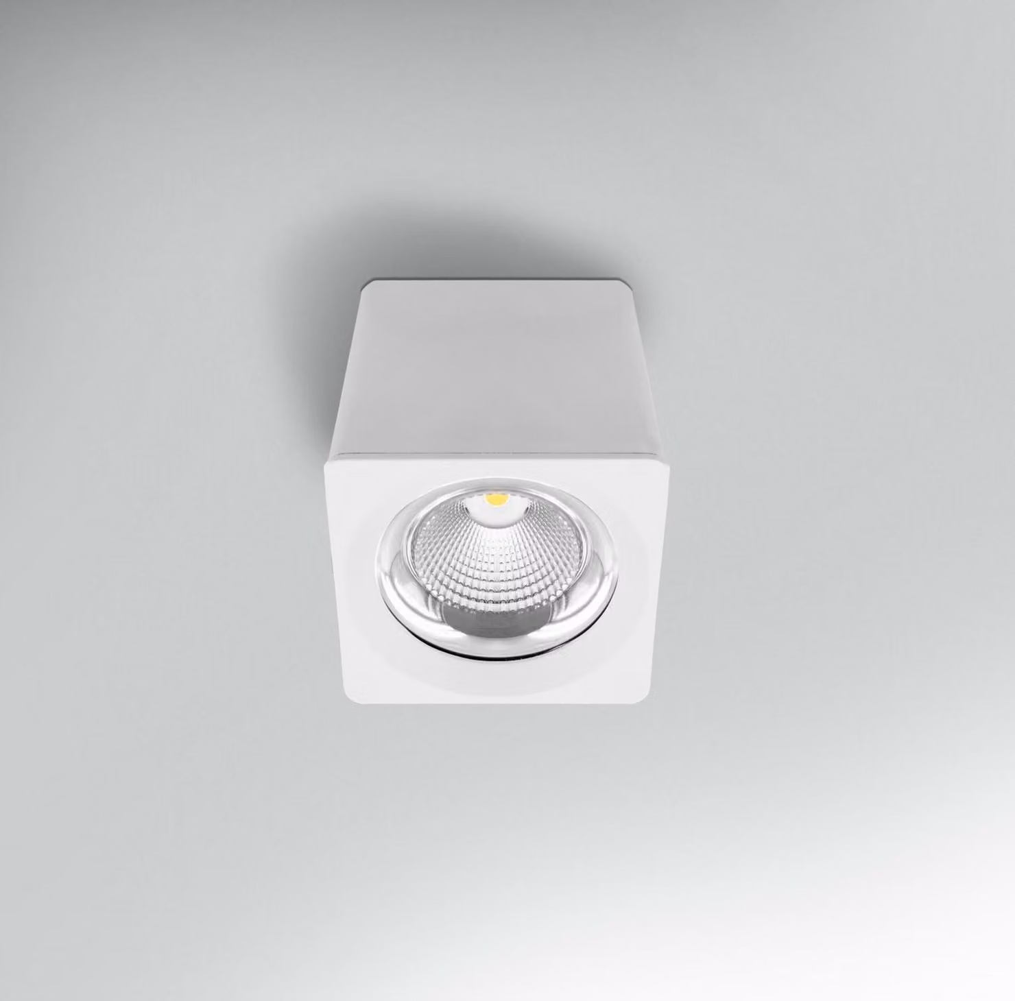 Plafoniera a LED CENTURY QUBE BIANCA 90x90x90 mm 10 W 230 V 3000 K 45° IP20