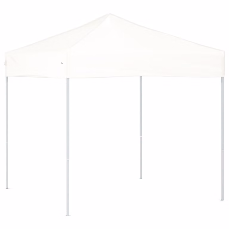Tenda per Feste Pieghevole Bianca 2x2 m
