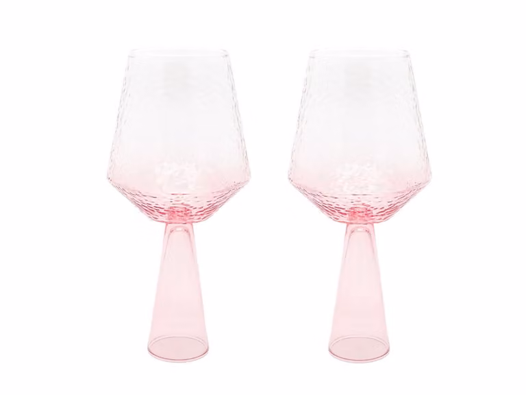 Claude Bicchiere Vino Rosa - Set da 2