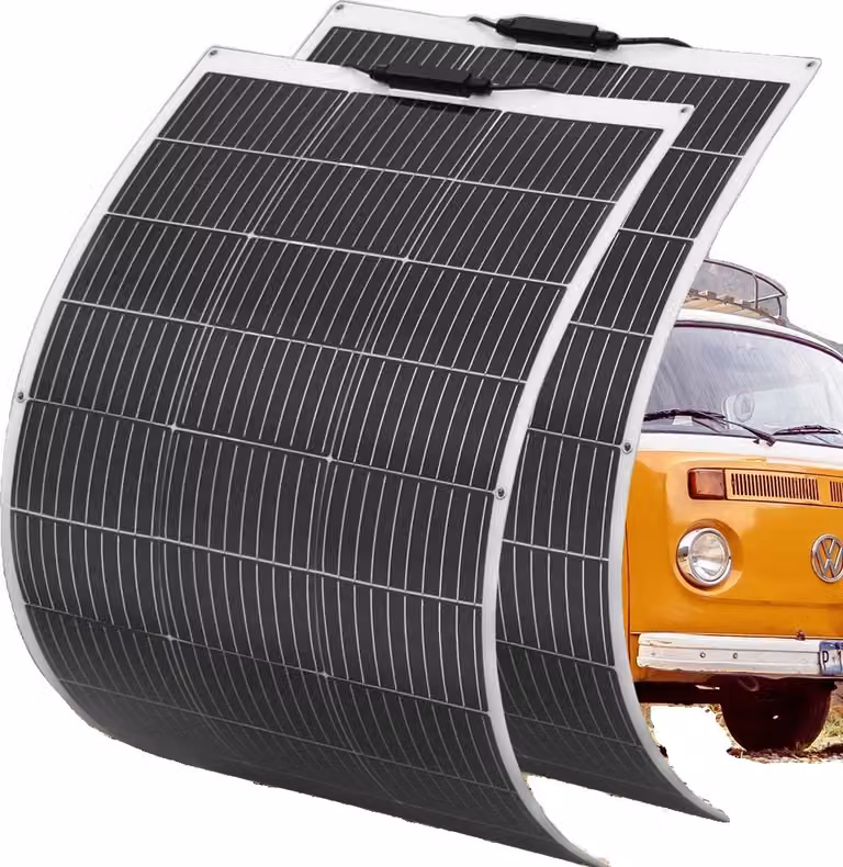 Pannello solare flessibile, potenza massima 100W, design leggero, 100W 2pcs
