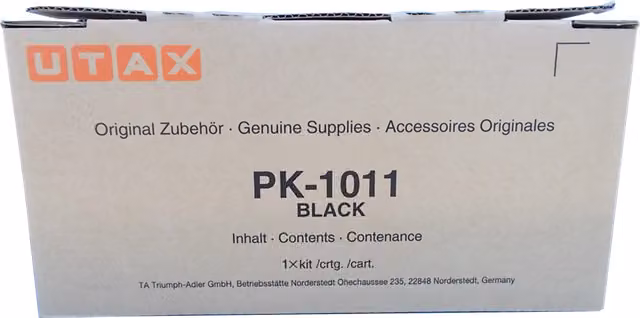 ORIGINAL Utax toner nero PK-1011 1T02RY0UT0 ~7200 Seiten