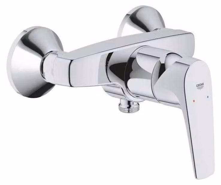 Miscelatore per doccia Start Flow, monocomando, da montare a parete, cromato, in ottone