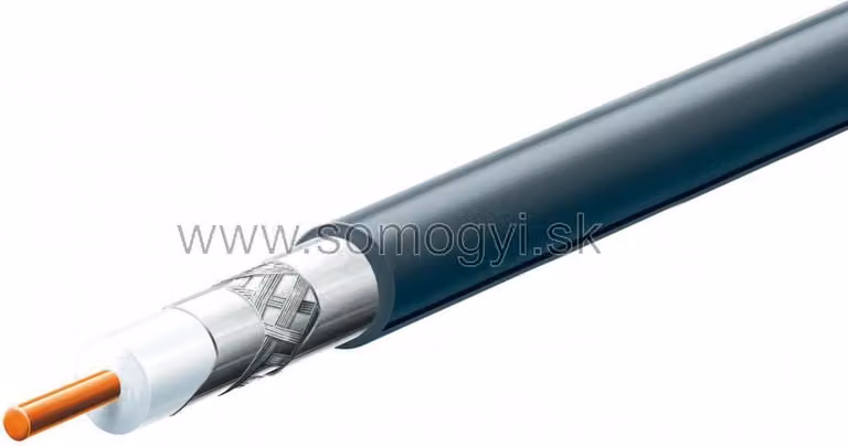 Cavo coassiale nero per esterni 305m S6TSV/BK