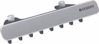 Geberit 244293GH1 Coperchio di scarico con inserto a pettine