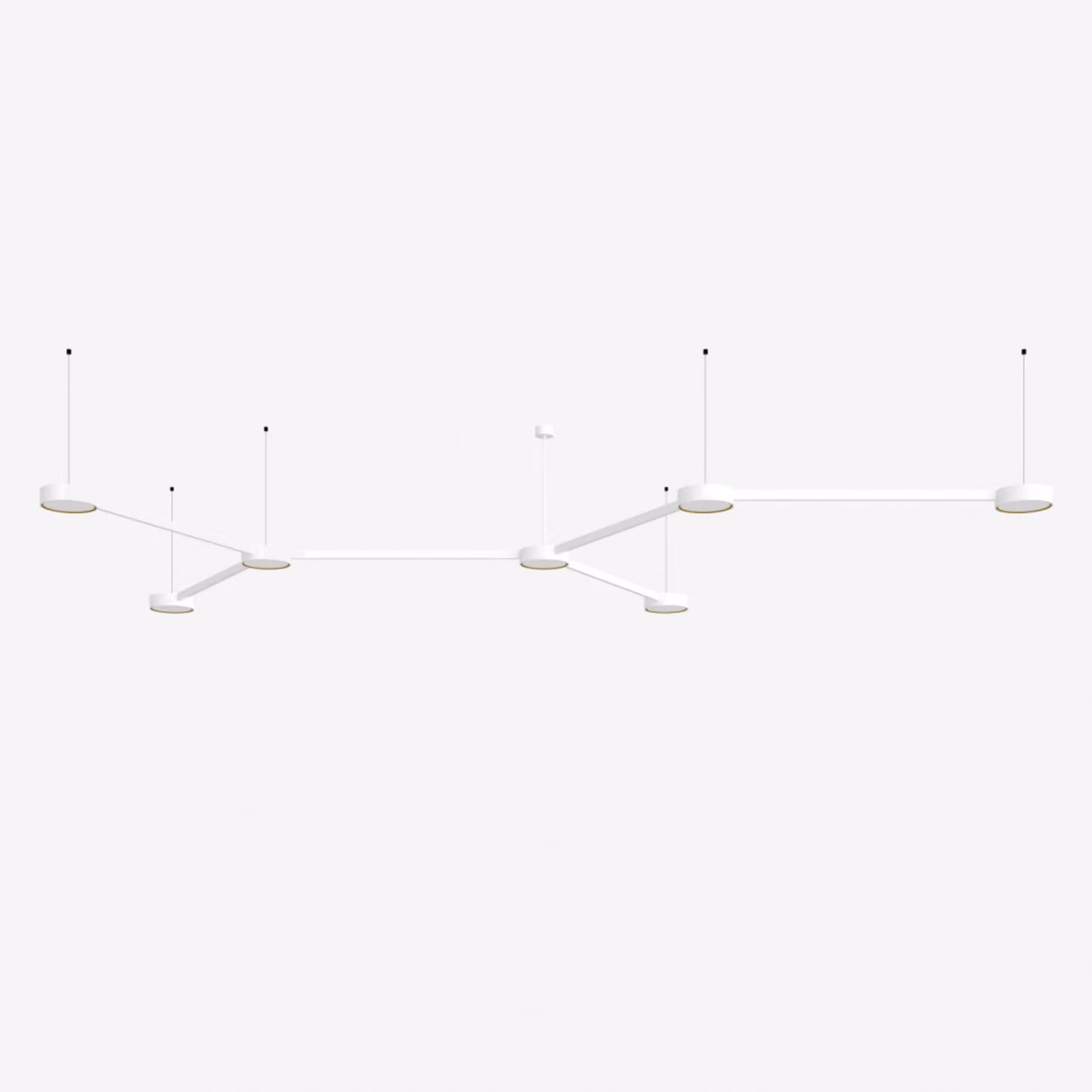 Lampada a sospensione LUCIS INFINITY II 108,4 W 4000 K vetro acrilico bianco 28.K2.60