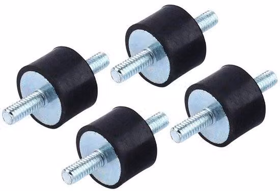 Dailygoody - Support antivibranti in gomma - Isolanti in gomma - Confezione da 4 pezzi - 40 mm - Ammortizzatori - Adatti per pompe per compressori d'aria - Modello M10