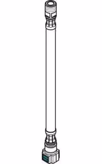 Tubo di collegamento Hansgrohe 600 mm Spex