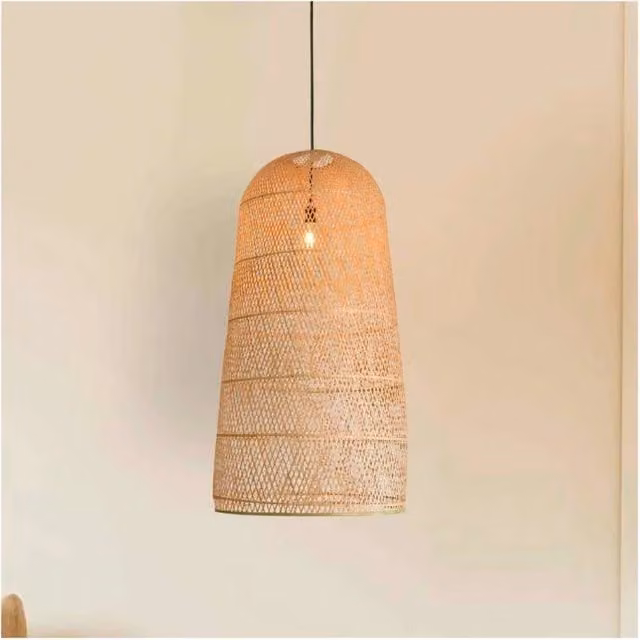 LÚZETE - LAMPADA DA SOFFITTO DI BAMBÙ GRANDE E27 MOANA