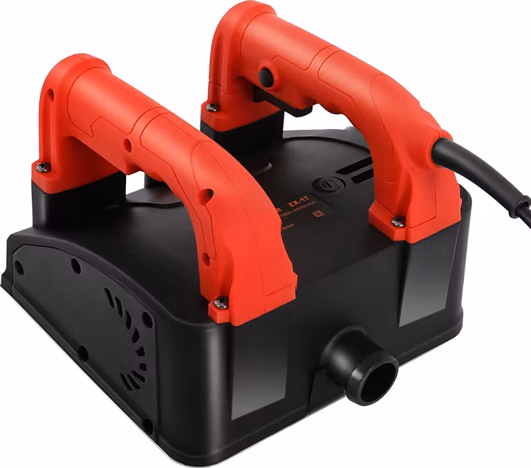 Macchina per intonacatura a muro elettrica, 1200W, profondità regolabile, colore nero, modello per l'Unione Europea
