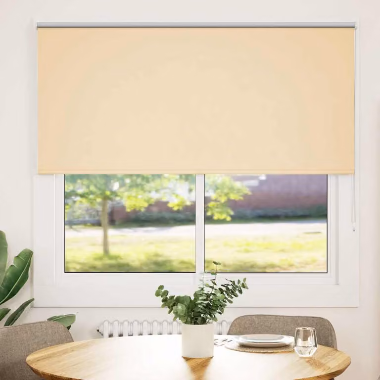 vidaXL Tenda a Rullo Oscurante 150x130 cm Larghezza Tessuto 146,6 cm