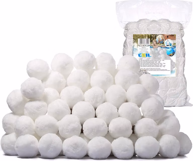 Lebula - Sfere filtranti per pompa a sabbia per piscina Confezione da 700 g che sostituisce 25 kg di sabbia