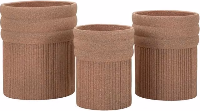 Cachepot Da Esterno Colombia Tris cm ø 41,5x50-36x45-30,5x39,5(aper.cmø27-32-37)
