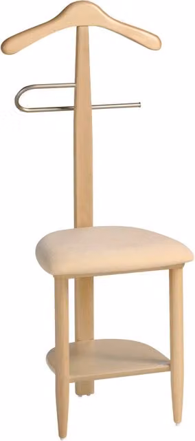 Sedia-Servomuto Herdasa legno di faggio naturale 105x45x41