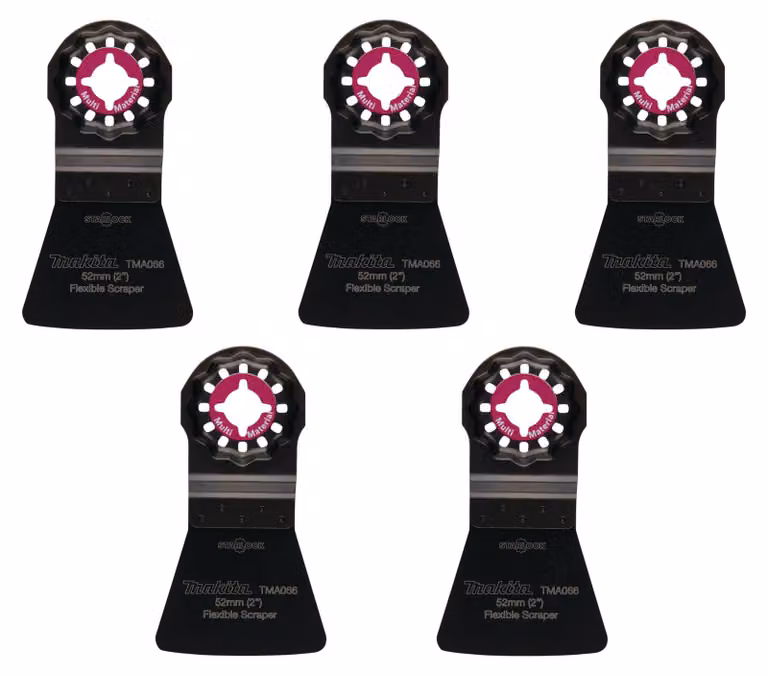 Raschietto Makita TMA066 Starlock OIS / Plus / Max 52 x 40 mm, 5 pezzi (5x B-64995)