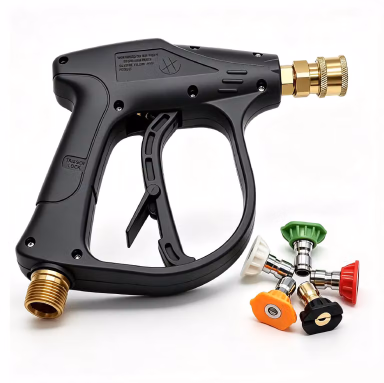 Pistola per idropulitrice ad alta pressione con 5 ugelli, 4350 PSI