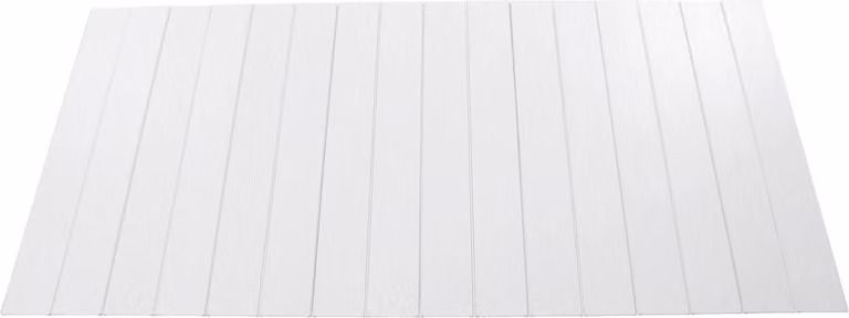 Copertura per vasca da bagno - Coperchio pieghevole isolante - Telaio in acciaio inossidabile - Impermeabile - Mantiene il calore - Protezione dalla polvere - 170×70×0,65 cm - Bianco