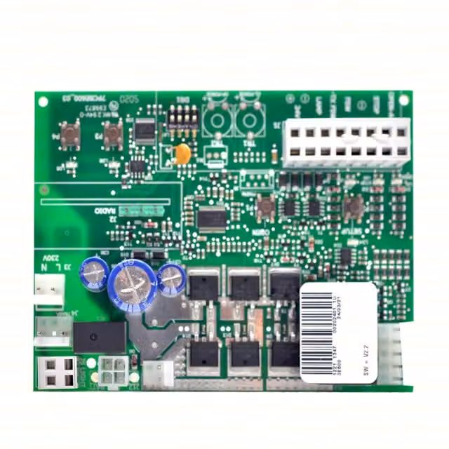 Scheda elettronica di comando FAAC E600 incorporata D600 verde 2024015