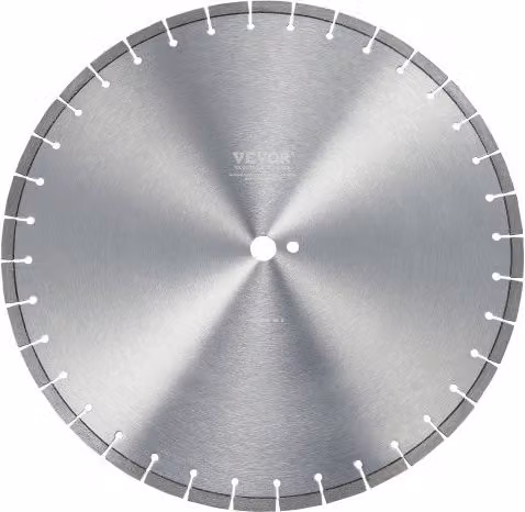 Set di 3 lame per troncatrice diamantata VEVOR per cemento, diametro 35 cm, colore argento, per lavori a umido o a secco