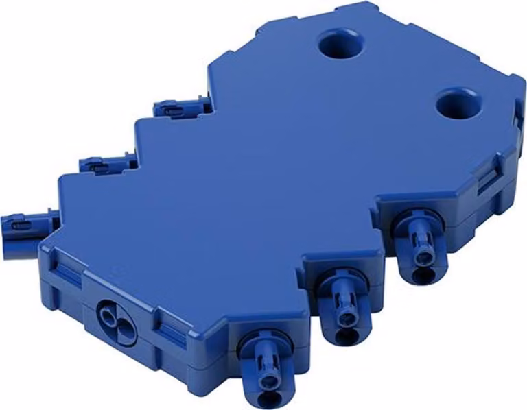 distributore a 6 vie MP2 24V 24VDC max. 8A