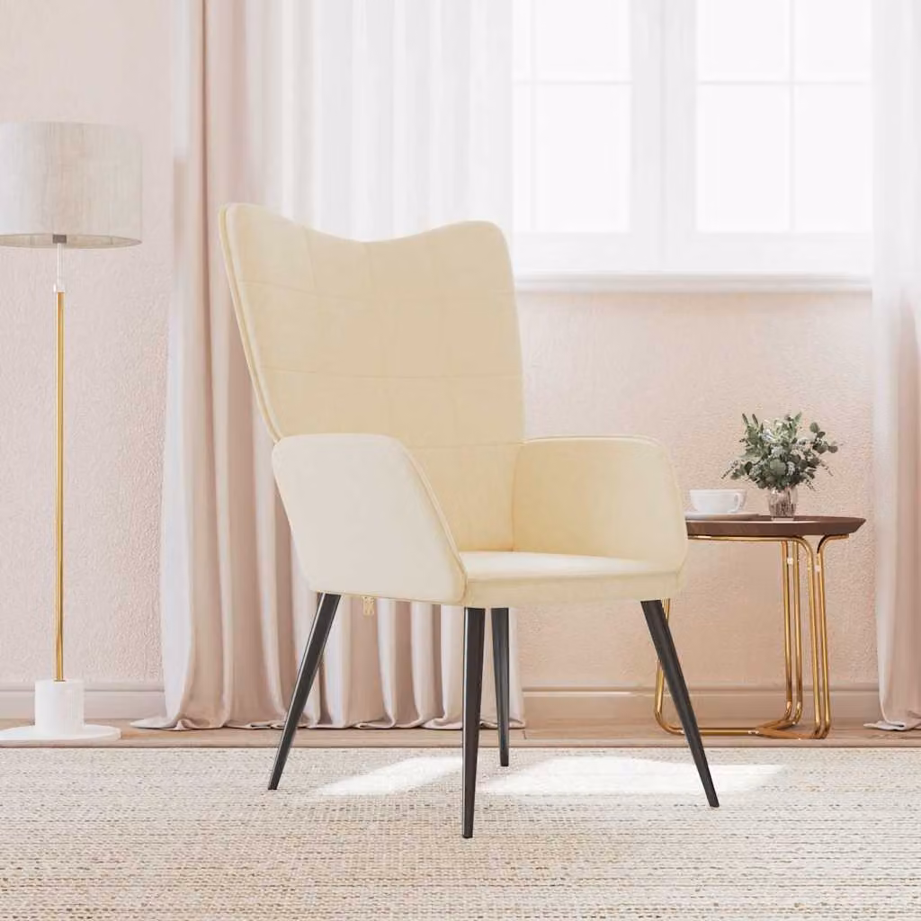 Maison Exclusive - Poltrona relax in tessuto color crema