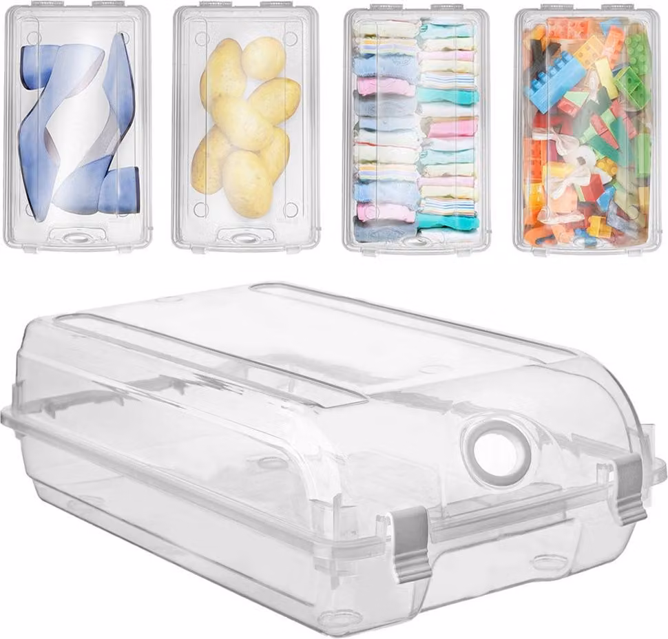 Contenitore per scarpe Organizer per armadio Scatola chiudibile per scarpe
