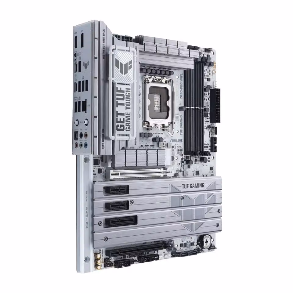 Scheda Madre ASUS TUF GAMING Z890-PRO WIFI Intel Z890 LGA 1851 ATX DDR5 Argento – 2