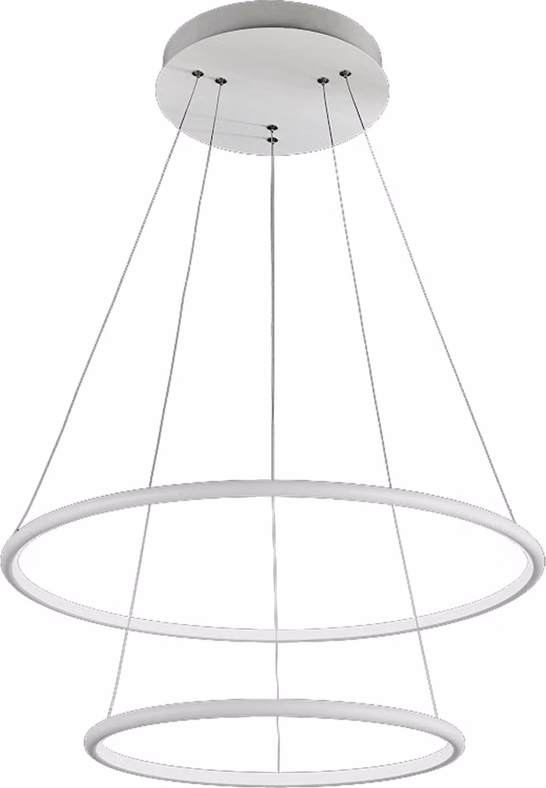 Lampadario a soffitto Orion White 53W Luce a sospensione a led Lampada a sospensione Lampada a soffitto